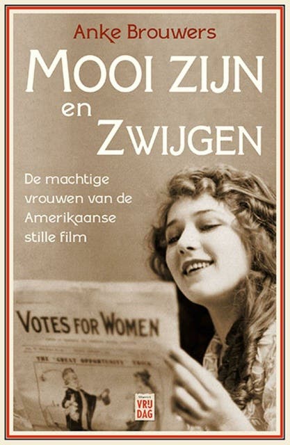 Mooi zijn en zwijgen – omslag van het luisterboek van Anke Brouwers