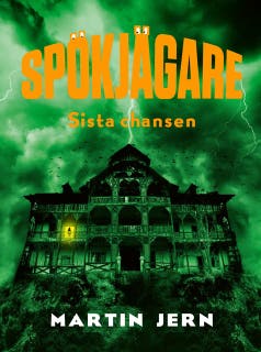Spökjägare: Sista chansen – omslag till ljudboken av Martin Jern