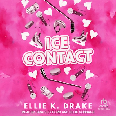 Ice Contact – omslag til lydbogen af Ellie K. Drake