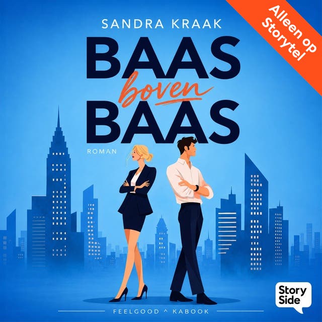 Baas boven baas – omslag van het luisterboek van Sandra Kraak