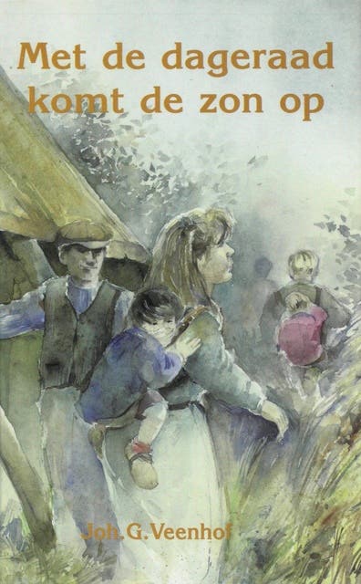 Met de dagenraad komt de zon op – omslag van het luisterboek van Joh. G. Veenhof