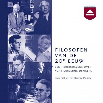 Filosofen van de 20e eeuw – omslag van het luisterboek van Herman Philipse