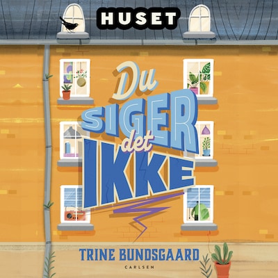 Huset (1) Du siger det ikke! – omslag til lydbogen af Trine Bundsgaard