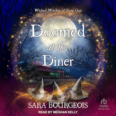 Doomed at the Diner – omslag til lydbogen af Sara Bourgeois