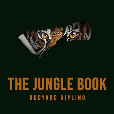 The Jungle Book – omslag til lydbogen af Rudyard Kipling