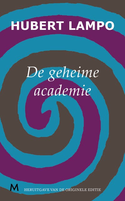 De geheime academie – omslag van het luisterboek van Hubert Lampo