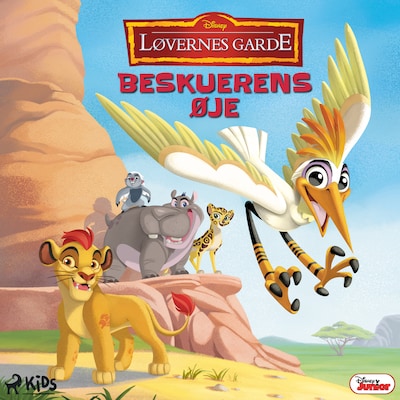 Løvernes Garde - Beskuerens øje – omslag til lydbogen af Disney