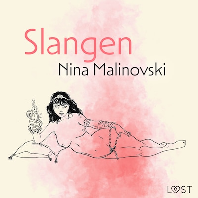 Slangen – erotisk novelle – omslag til lydbogen af Nina Malinovski