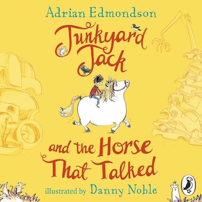 Junkyard Jack and the Horse That Talked – omslag til lydbogen af Adrian Edmondson