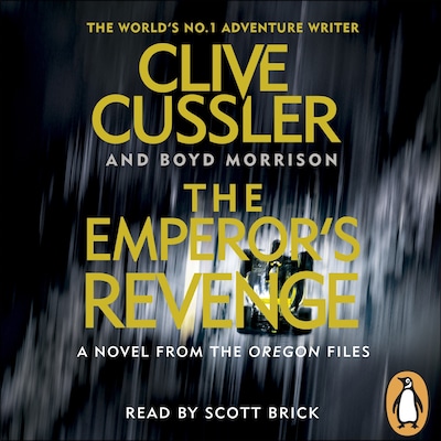 The Emperor's Revenge – omslag til lydbogen af Clive Cussler, Boyd Morrison