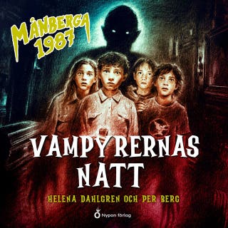 Vampyrernas natt – omslag till ljudboken av Helena Dahlgren, Per Berg