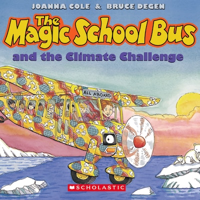 The Magic School Bus and the Climate Challenge (Unabridged) – omslag til lydbogen af Joanna Cole, Bruce Degen