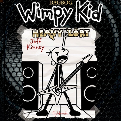 Wimpy Kid 17 - Heavy Lört – omslag til lydbogen af Jeff Kinney