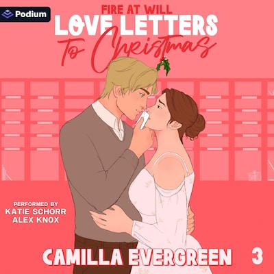 Love Letters to Christmas – omslag til lydbogen af Camilla Evergreen