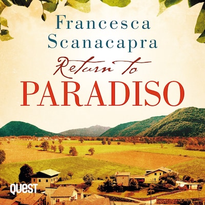 Return to Paradiso – omslag til lydbogen af Francesca Scanacapra