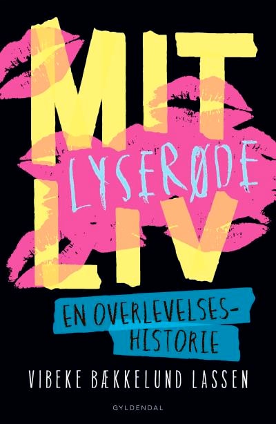 Mit lyserøde liv - En overlevelseshistorie – omslag til lydbogen af Vibeke Bækkelund Lassen
