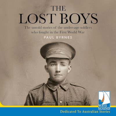 The Lost Boys – omslag til lydbogen af Paul Byrnes