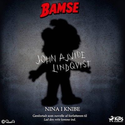 Bamse - Nina i knibe – omslag til lydbogen af John Ajvide Lindqvist
