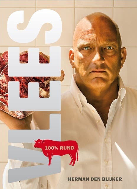 Vlees! – omslag van het luisterboek van Herman den Blijker,Jaap van Rijn