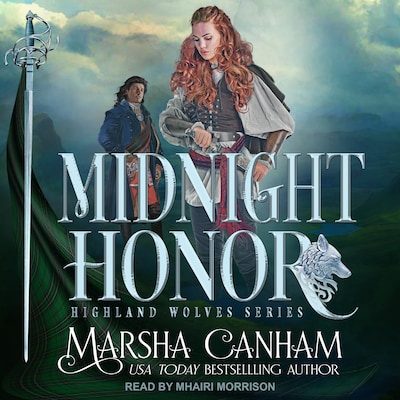 Midnight Honor – omslag til lydbogen af Marsha Canham