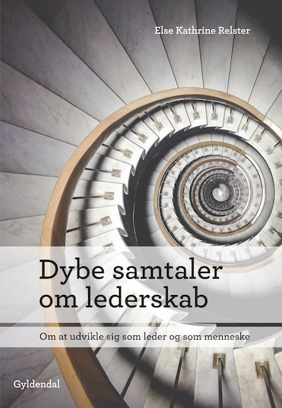 Dybe samtaler om lederskab – omslag til lydbogen af Else Kathrine Relster