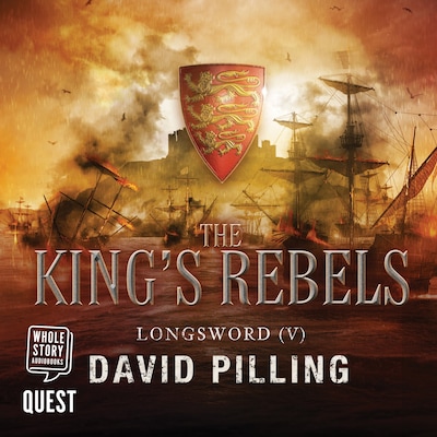 Longsword V – omslag til lydbogen af David Pilling
