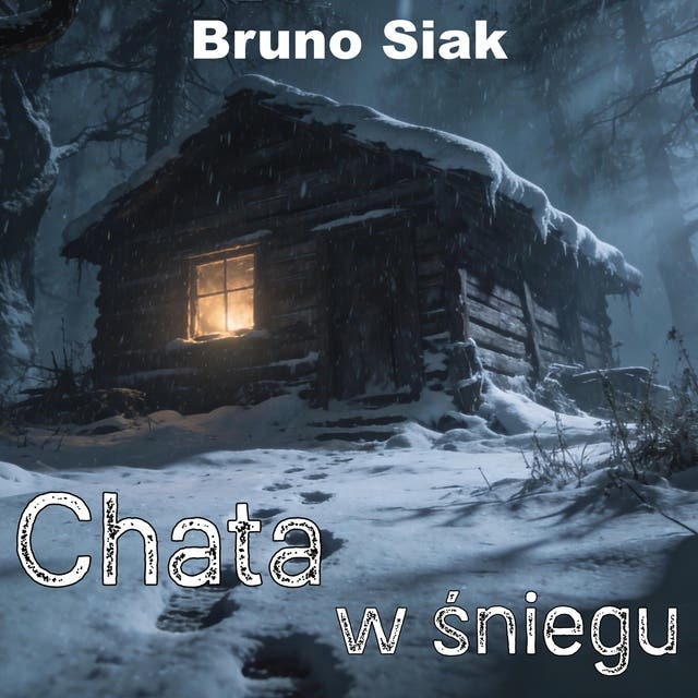 Chata w śniegu