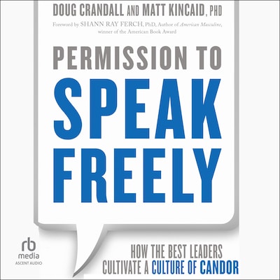Permission to Speak Freely – omslag til lydbogen af Matt Kincaid, Doug Crandall