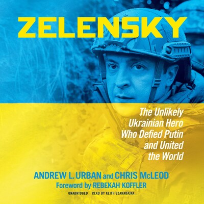 Zelensky – omslag til lydbogen af Andrew L. Urban, Chris McLeod