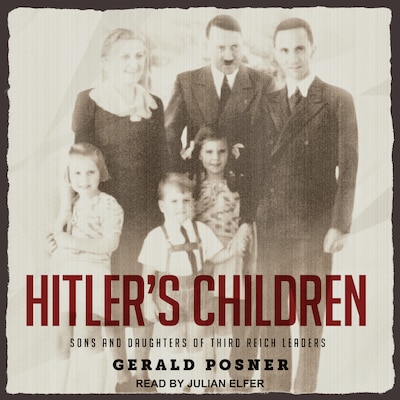 Hitler's Children – omslag til lydbogen af Gerald Posner