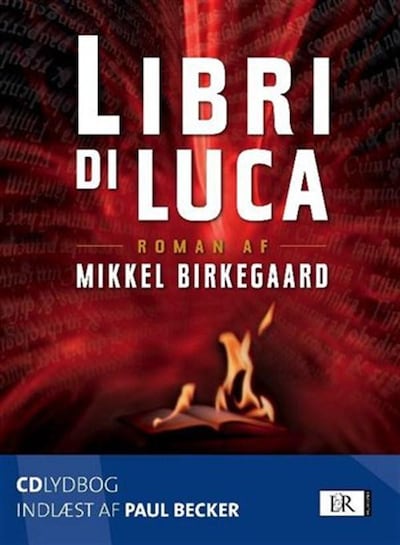 Libri di Luca – omslag til lydbogen af Mikkel Birkegaard