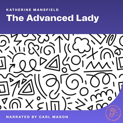 The Advanced Lady – omslag til lydbogen af Katherine Mansfield