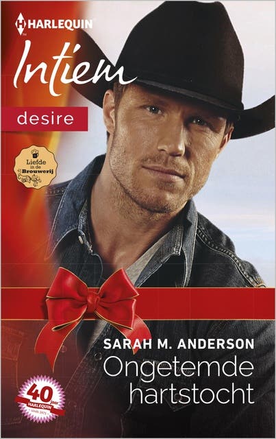 Ongetemde hartstocht: Liefde in de brouwerij – omslag van het luisterboek van Sarah M. Anderson