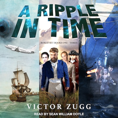 A Ripple in Time Series Boxed Set – omslag til lydbogen af Victor Zugg
