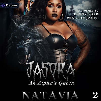 Jasora: An Alpha's Queen 2 – omslag til lydbogen af Natavia