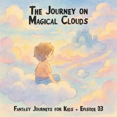 Fantasy Journeys for Kids, Episode 3: The Journey on Magical Clouds (ungekürzt) – omslag til lydbogen af Claudia Schröder