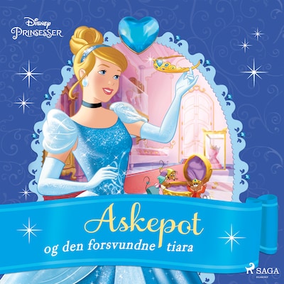 Askepot og den forsvundne tiara – omslag til lydbogen af Disney