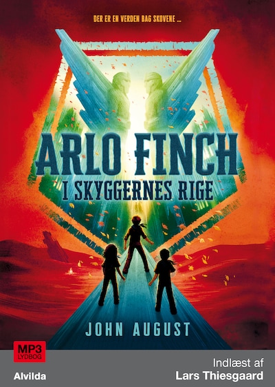 Arlo Finch i skyggernes rige (3) – omslag til lydbogen af John August