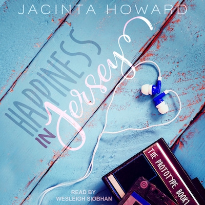 Happiness In Jersey – omslag til lydbogen af Jacinta Howard