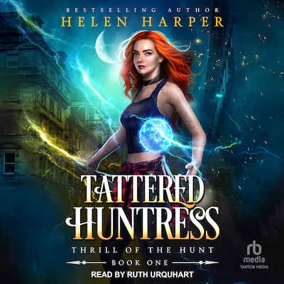 Tattered Huntress – omslag til lydbogen af Helen Harper