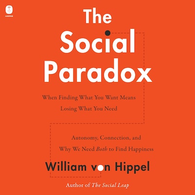 The Social Paradox – omslag til lydbogen af William von Hippel