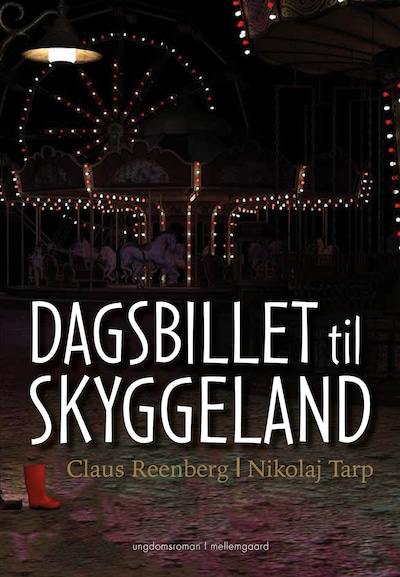 Dagsbillet til Skyggeland – omslag til lydbogen af Nikolaj Tarp, Claus Reenberg