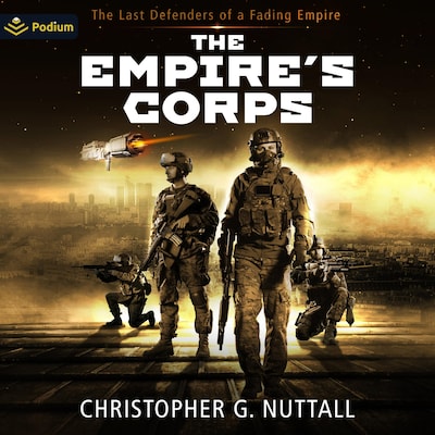 The Empire's Corps – omslag til lydbogen af Christopher G. Nuttall