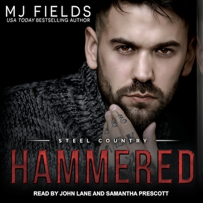 Hammered – omslag til lydbogen af MJ Fields