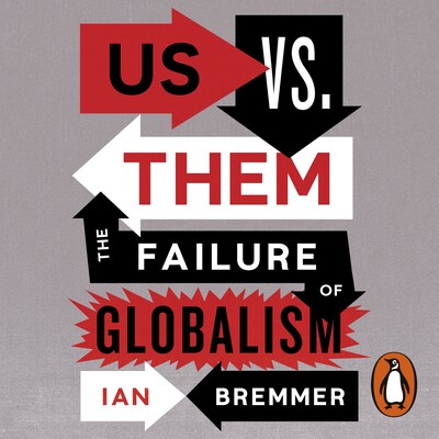 Us vs. Them – omslag til lydbogen af Ian Bremmer