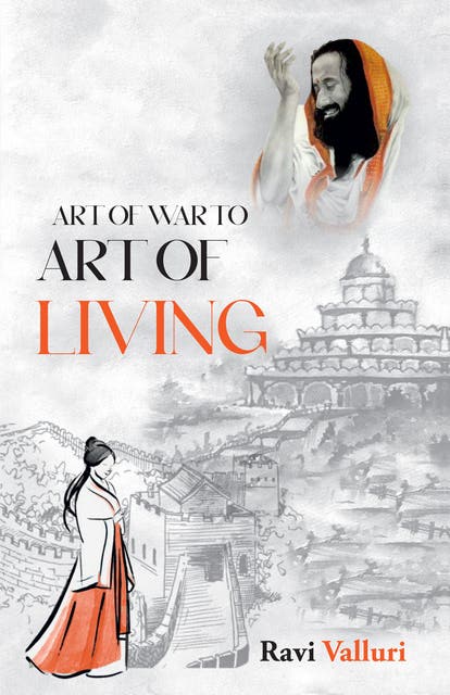 Art of War to Art of Living – omslag til lydbogen af Ravi Valluri