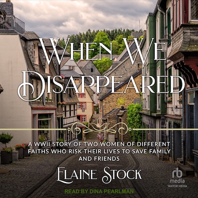 When We Disappeared – omslag til lydbogen af Elaine Stock