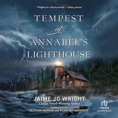 Tempest at Annabel's Lighthouse – omslag til lydbogen af Jaime Jo Wright