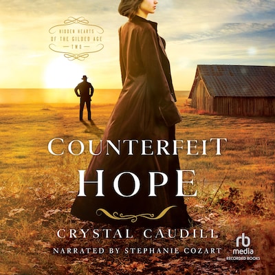 Counterfeit Hope – omslag til lydbogen af Crystal Caudill