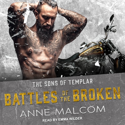 Battles of the Broken – omslag til lydbogen af Anne Malcom